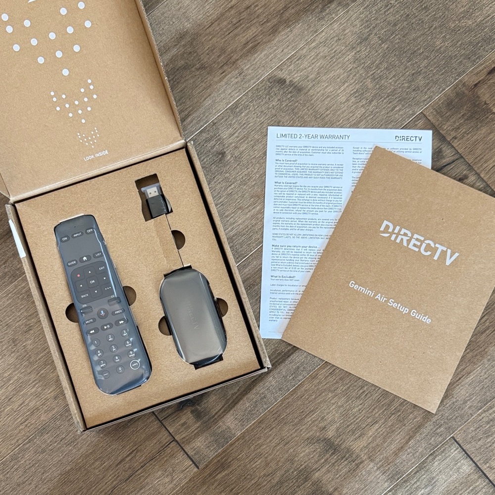 DIRECTV Remote and Gemini Air Setup Guide